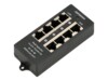 EXTRALINK POE INJECTOR 4 PORT IN BLACK CASE