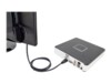 DIGITUS HDMI-kabel med Ethernet 5m Sort