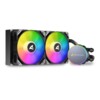 Sharkoon S70 rgb 1-pack Sort 120 mm