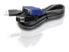 TRENDnet TK CU15 Kabel til tastatur / video / mus (KVM)