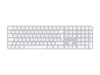 Apple Magic Keyboard with Touch ID and Numeric Keypad Tastatur Trådløs Norsk