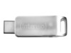 Intenso cMobile Line 64GB USB 3.0 / USB-C USB stick Sølv