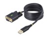 StarTech.com USB 2.0 USB / serielkabel 2m Sort