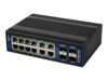 ALLNET ALL-SGI8016PM Switch 12-porte Gigabit PoE+