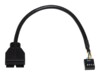 Akyga USB intern adapter 20cm Sort