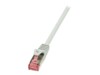 LogiLink PrimeLine CAT 6 SFTP, PiMF 1m Patchkabel Grey