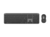 Logitech Signature Slim Combo MK950 for Business Sæt med mus og tastatur Saks Trådløs Schweizisk