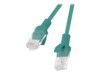 Lanberg CAT 5e Ikke afskærmet parsnoet (UTP) 50cm Patchkabel Grøn RAL 6024