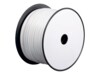 goobay 100m Bulk telefonkabel Hvid