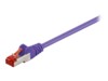 goobay CAT 6 SFTP, PiMF 1.5m Netværkskabel Lilla