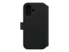 PanzerGlass CARE by Feature Case Tango Two-in-One Wallet w. MagSafe iPhone 16 Beskyttelsescover Sort