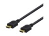 DELTACO HDMI-1070D HDMI-kabel med Ethernet 10m Sort