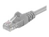 Goobay CAT 6 U/UTP CCA 0,25m Grey