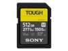 Sony SF-M Series Tough SF-M512T SDXC UHS-II Memory Card 512GB 277MB/s