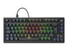 Sharkoon Skiller SGK25 Tastatur Mekanisk RGB Kablet Tysk