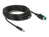 Delock Forstærket USB kabel 5m Sort