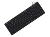 KeySonic KSK-6031INEL-B Tastatur Karbonkontakter Ja Kabling Tysk