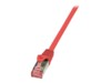 LogiLink PrimeLine CAT 6 SFTP, PiMF 3m Patchkabel Rød