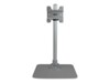 StarTech.com Single Monitor Stand - Adjustable - Supports Monitors 12' to 34' - Premium - Single Screen VESA Monitor Mount Stand - Silver (ARMPIVSTND) Monteringssæt LCD display 12'-34'