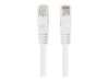 Lanberg CAT 5/5e U/UTP, Unshielded 1.5m Patchkabel White (RAL 9010)
