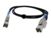 QNAP Serial Attached SCSI (SAS) eksternt kabel Sort 50cm