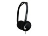 Koss KPH25 Kabling Hovedtelefoner Sort