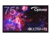 Optoma Creative Touch 3753RK LED-bagbelyst LCD fladt paneldisplay 3840 x 2160 75'