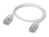 Ubiquiti UniFi CAT 6a Afskærmet 30cm Patchkabel Hvid