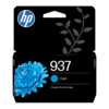 HP 937 Cyan 800 sider Blæk