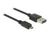 Delock USB-kabel 3m Sort