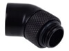 Alphacool Eiszapfen Connector Series Flydende kølesystem vinklet fitting-adapter 1-pack Sort