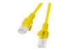Lanberg CAT 5e Ikke afskærmet parsnoet (UTP) 50cm Patchkabel Yellow RAL 1016