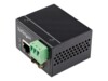 StarTech.com Industrial Fiber to Media Converter - 100Mbps SFP to RJ45/Cat6 - Singlemode/Multimode Optical Fiber to Copper Network - 12-56V DC - IP-30/ -40 to 75C Fibermedieomformer Ethernet Fast Ethernet