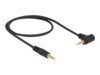 Delock Audiokabel 50cm Sort