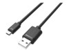 Unitek Y-C451GBK USB-kabel 1m Sort