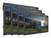 Avocor LED-bagbelyst LCD fladt paneldisplay 3840 x 2160 75'