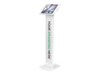 Compulocks iPad Air M2 & M3 13', Apex Enclosure Brandable Floor Stand - White Tablet Stativ