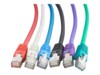 Cablexpert CAT 6a Kabel med afskærmning med folie og kobberfletning (SFTP 25cm Patchkabel Grey