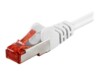 goobay CAT 6 SFTP, PiMF 1.5m Netværkskabel Hvid