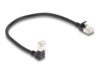 DeLOCK CAT 6a S/FTP 25cm Netværkskabel Sort