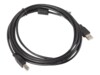 Lanberg USB-kabel 3m Sort