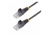 StarTech.com 5m Black Slim CAT6 Ethernet Cable, Snagless, 28AWG, LSZH CAT 5/5e/6 Ikke afskærmet parsnoet (UTP) 5m Patchkabel Sort