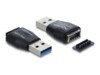 Delock USB-adapter Sort