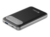 Sandberg Travel Powerbank 10000mAh 20Watt 1xUSB-A 2.0 1xUSB-C Sort Sølv