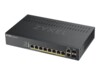 Zyxel GS1920-8HPv2 Switch 8-porte Gigabit PoE+