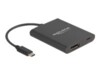 Delock Videoadapter 13cm Sort