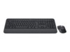Logitech Signature MK650 Combo for Business Sæt med mus og tastatur Pressestempel Trådløs UK