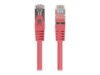 Lanberg CAT 6 Foldet uskærmet snoet par (F/UTP) 50cm Patchkabel Rød RAL 3017