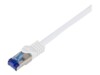 LogiLink Professional CAT 6a S/FTP 5m Patchkabel Hvid RAL 9003