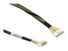 Supermicro Seriel ATA/SAS-kabel Sort Gul